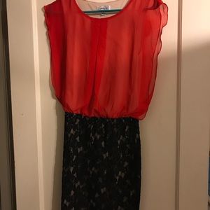 Cute Date Night Dress (red)